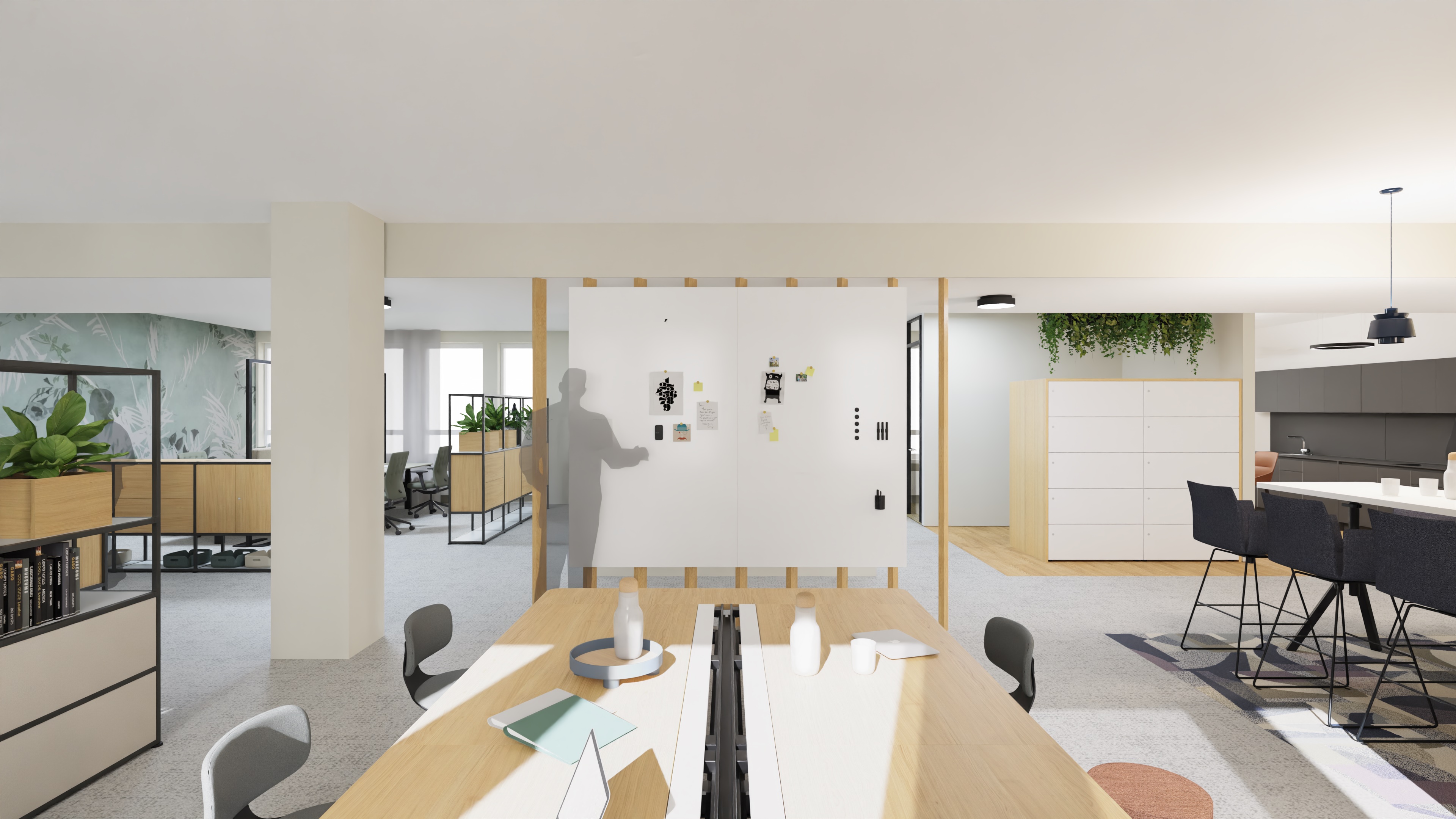 Visualisierung Büro