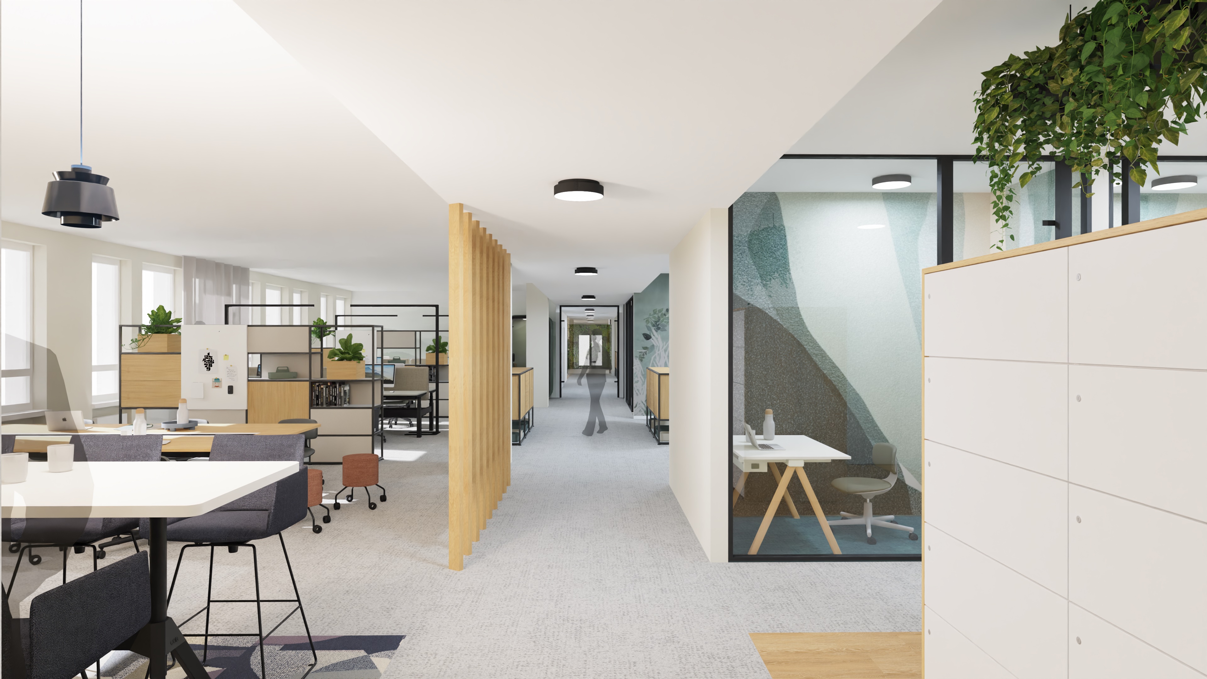 Visualisierung Büro