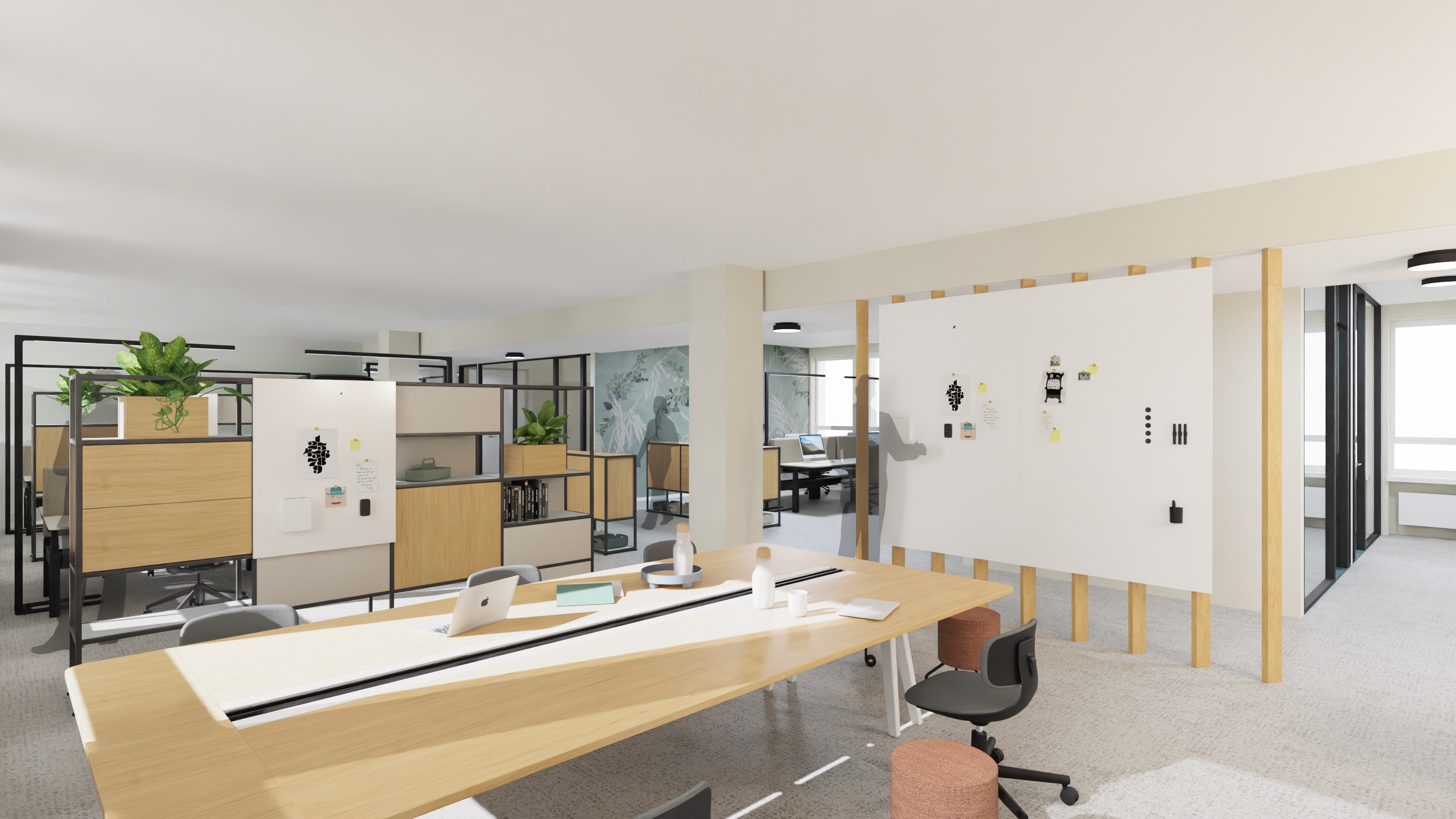 Visualisierung Büro