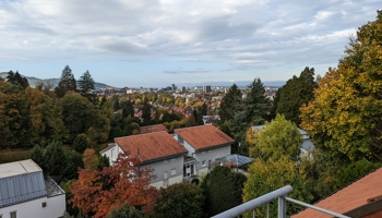 Von Privat: Reihenhaus mit unverbaubaren Panoramablick über Freiburg