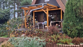 Reserviert.    Winterfeste Finnhütte, ganzjährig  bewohnbar