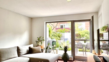 Stylisches Townhouse mit Traumgarten in zurückversetzter Lage nähe Olympiapark