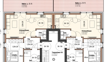 Penthauswohnung in Warendorf