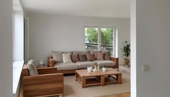 Lichtdurchflutete 2-Zimmer Wohnung mit Balkon und PKW-Stellplatz in Großmehring