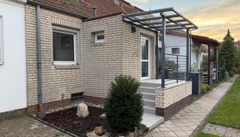 charmantes saniertes Reihenmittelhaus in Lankwitz Süd mit Terrasse/ Garten u. vollunterkellert 61 m²