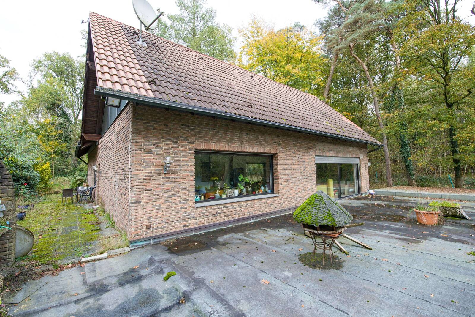 Vorderansicht m. Terrasse