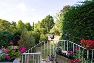 Terrassenausblick