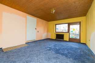 Schlafzimmer vorher Garage