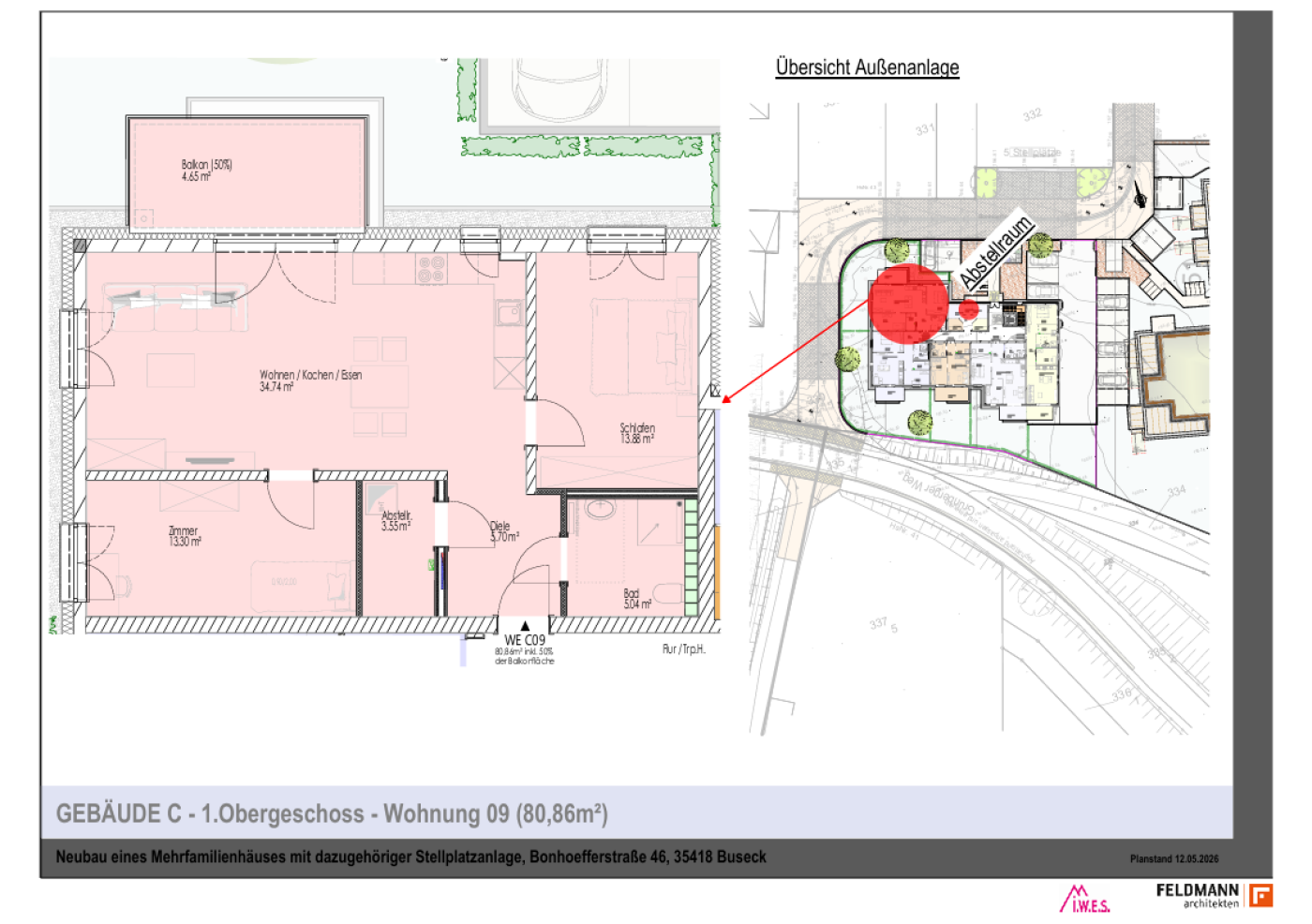 Ankommen und wohlfühlen – Hochwertige 3-Zimmer-Wohnung im Neubau! - Photo 3