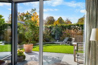 Blick v. WZ in den Garten